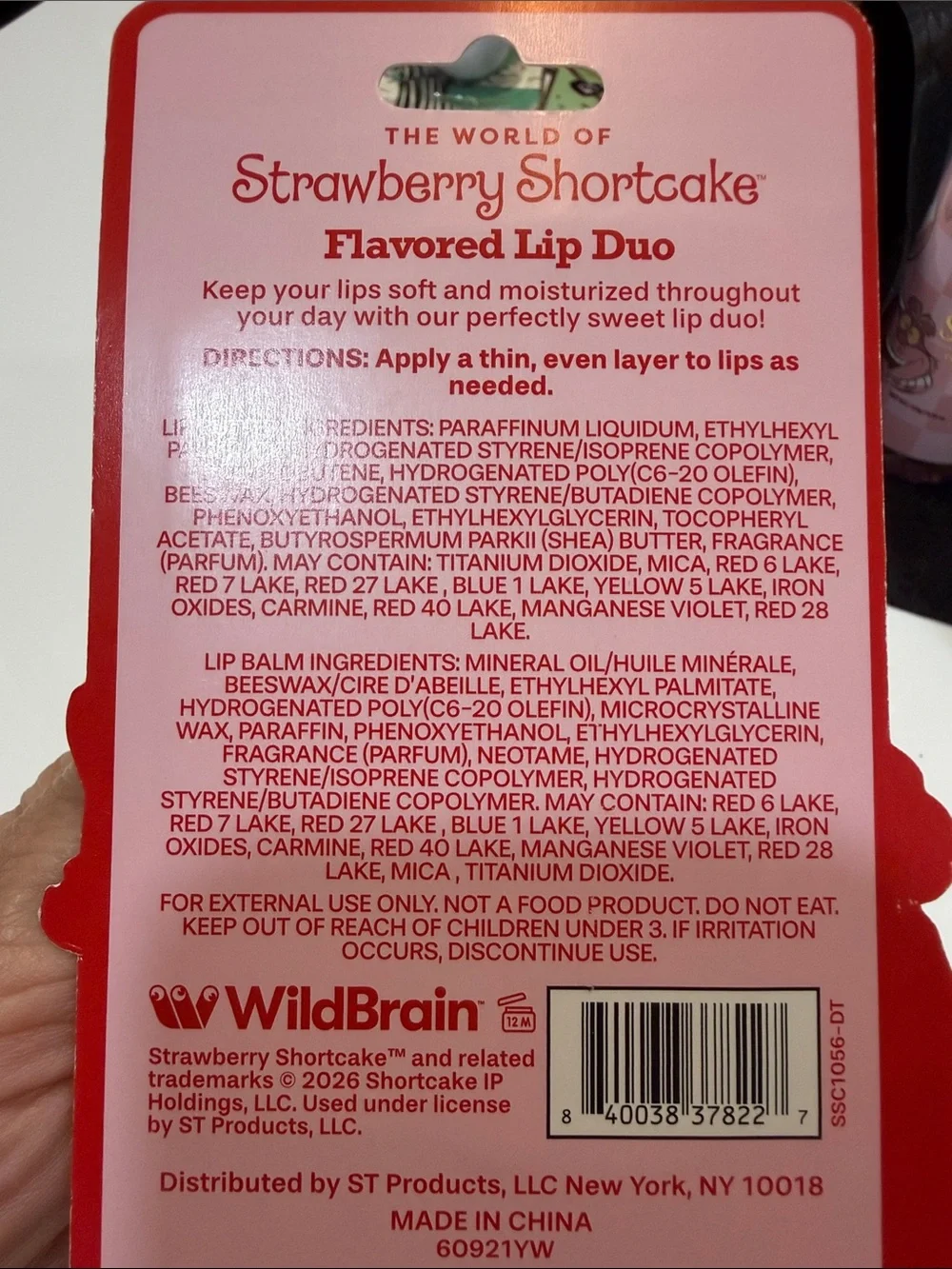 Strawberry Lip Duo - Pink Combo